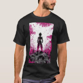 Vegeto Ultra Ego Epic Silhouette Graphic T-Shirt (Voorkant)