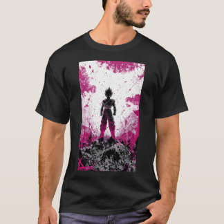 Vegeto Ultra Ego Epic Silhouette Graphic T-Shirt