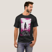Vegeto Ultra Ego Epic Silhouette Graphic T-Shirt (Voorkant volledig)