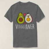 Vegganer Funny Vegans Quote T-shirt (Design voorkant)