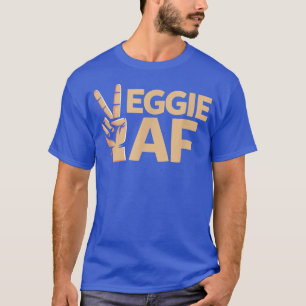 Veggie AF Geweldige Foodie Vegetaria Healthy Diet T-shirt