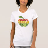 Veggie Apple T-shirt (Voorkant)