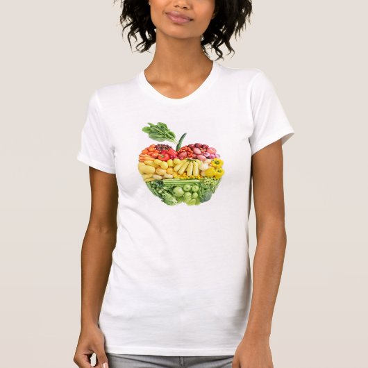 Veggie Apple T-shirt (Voorkant)