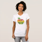 Veggie Apple T-shirt (Voorkant volledig)
