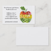 Veggie Apple Visitekaartje (Voorkant / Achterkant)