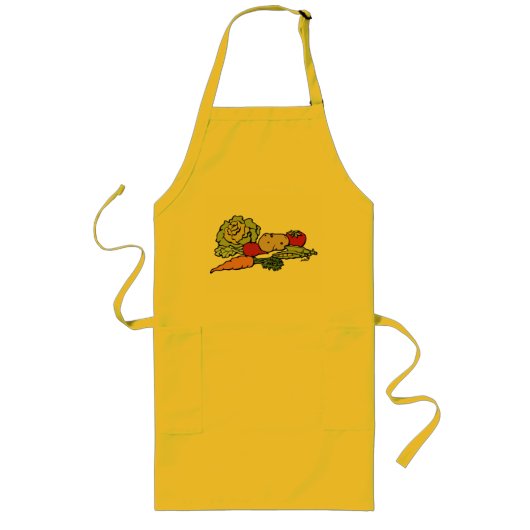 Veggie Apron Lang Schort (Voorkant)