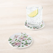 Veggie Art Zandsteen Onderzetter (Zijkant)