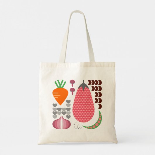 Veggie Bag - Canvas tas (Achterkant)