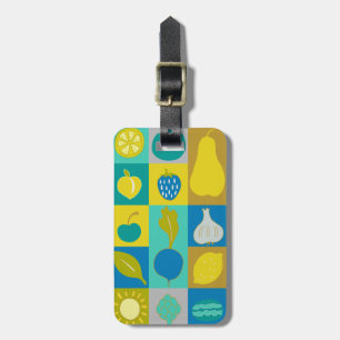 Veggie Blocks I Bagagelabel