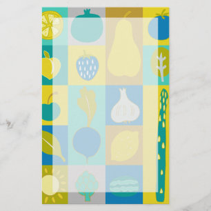 Veggie Blocks I Briefpapier