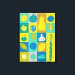 Veggie Blocks I Canvas Afdruk<br><div class="desc">ThuisDécor</div>