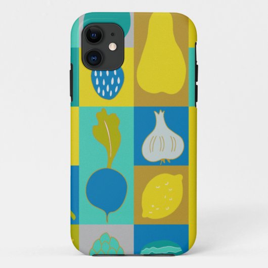 Veggie Blocks I Case-Mate iPhone Case (Achterkant)