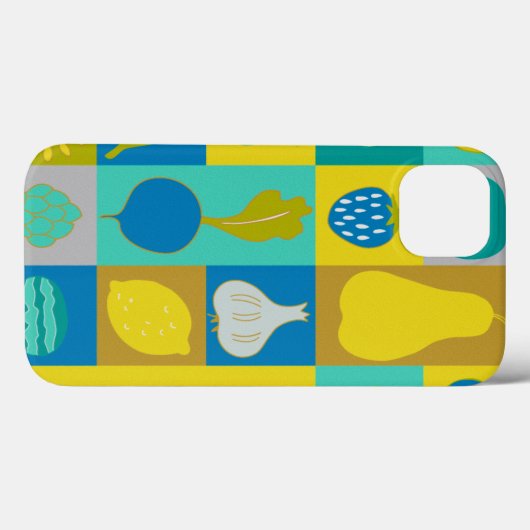 Veggie Blocks I Case-Mate iPhone Case (Achterkant (horizontaal))