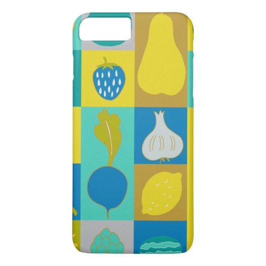 Veggie Blocks I Case-Mate iPhone Case (Achterkant)