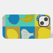 Veggie Blocks I iPhone Hoesje (Achterkant horizontaal)