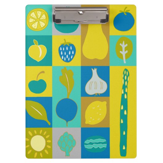 Veggie Blocks I Klembord (Voorkant)