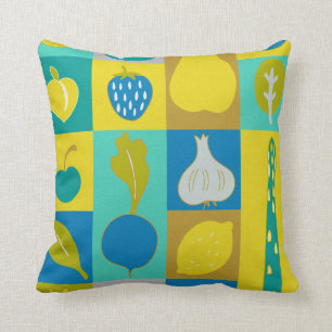 Veggie Blocks I Kussen