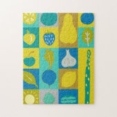 Veggie Blocks I Legpuzzel (Verticaal)