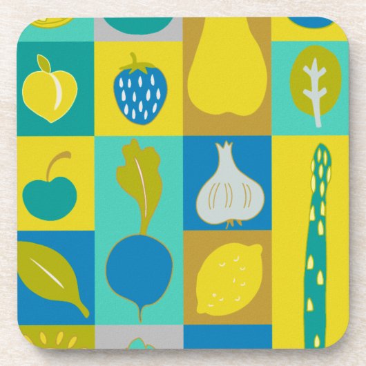 Veggie Blocks I Onderzetter (Voorkant)