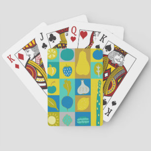 Veggie Blocks I Pokerkaarten