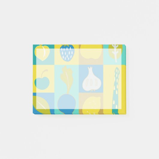 Veggie Blocks I Post-it® Notes (Voorkant)