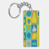 Veggie Blocks I Sleutelhanger (Voorkant Links)