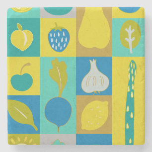 Veggie Blocks I Stenen Onderzetter