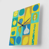 Veggie Blocks I Vierkante Klok (Hoek)