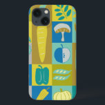 Veggie Blocks II iPhone 13 Hoesje<br><div class="desc">ThuisDécor</div>