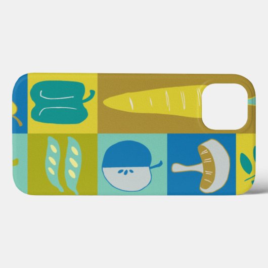 Veggie Blocks II Case-Mate iPhone Case (Achterkant (horizontaal))