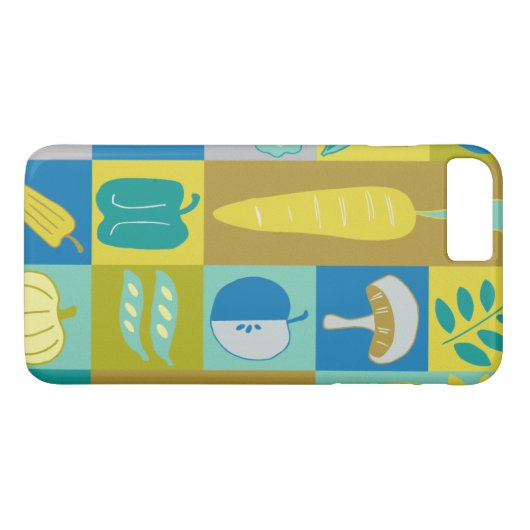 Veggie Blocks II Case-Mate iPhone Case (Achterkant (Horizontaal))