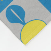 Veggie Blocks II Fleece Deken (Hoek)