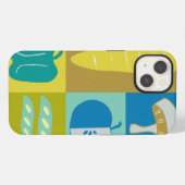 Veggie Blocks II iPhone Hoesje (Achterkant horizontaal)