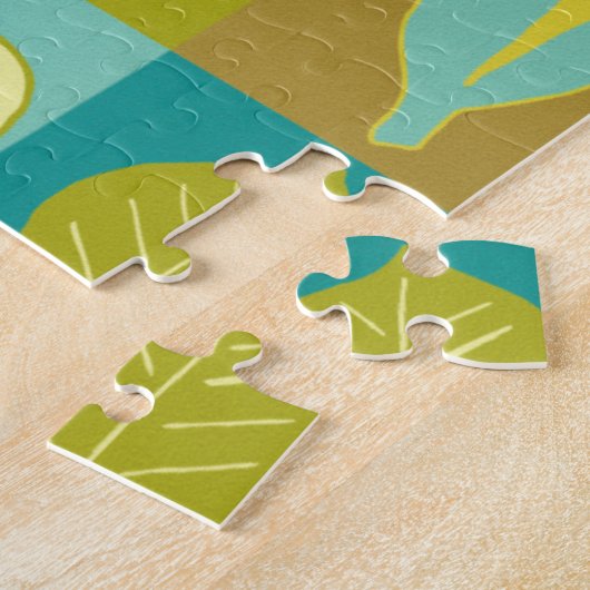 Veggie Blocks II Legpuzzel (Zijkant)