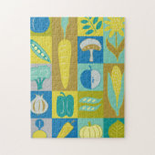 Veggie Blocks II Legpuzzel (Verticaal)