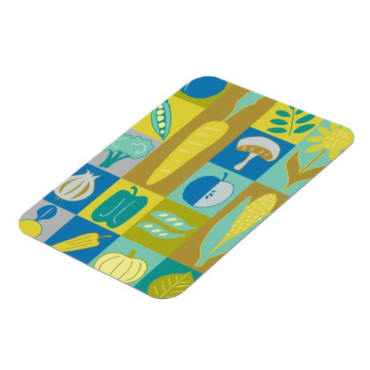 Veggie Blocks II Magneet (Linkerzijde)