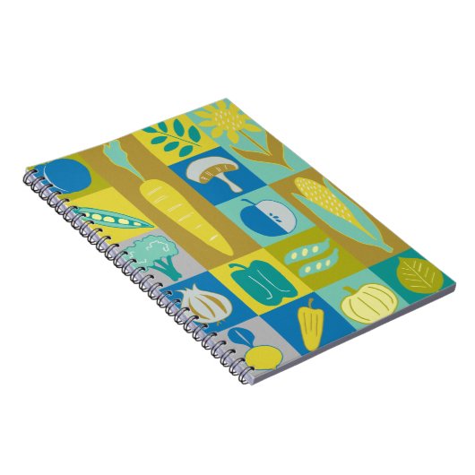 Veggie Blocks II Notitieboek (Rechterzijde)