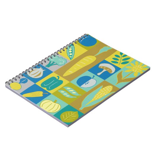 Veggie Blocks II Notitieboek (Linkerzijde)