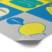 Veggie Blocks II Poster (Hoek)