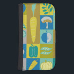 Veggie Blocks II Galaxy S4 Portefeuille Hoesje<br><div class="desc">Huis decor</div>