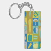 Veggie Blocks II Sleutelhanger (Voorkant Links)