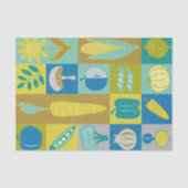 Veggie Blocks II Tissuepapier (Voorkant)