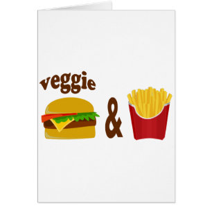 Veggie Burger en Fries
