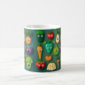 Veggie Characters Veg Photos Vegetables Onion Clip Koffiemok (Center)