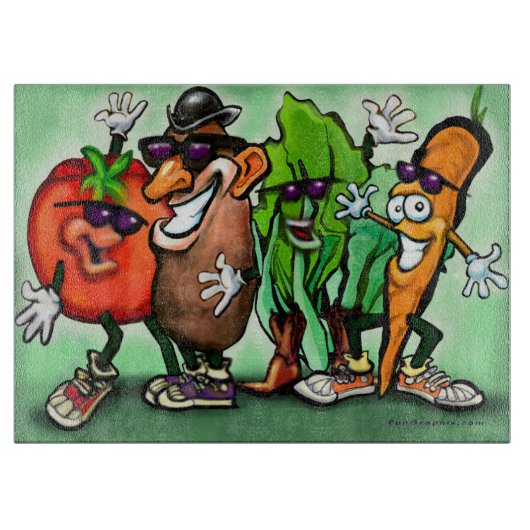 Veggie Cutting Board Snijplank (Voorkant)