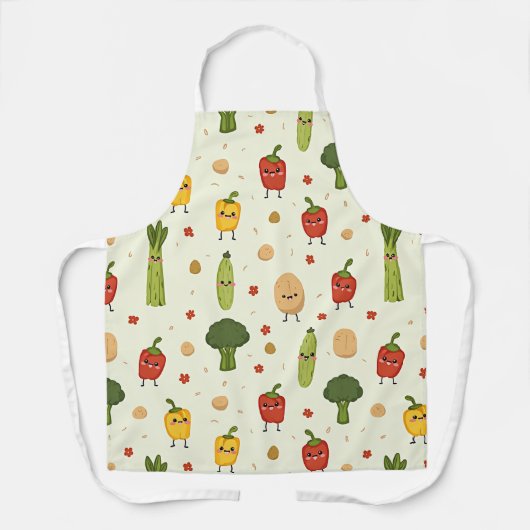 Veggie Delight-schort Schort (Voorkant)