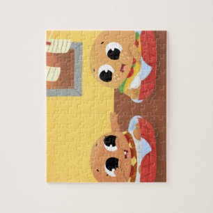 Veggie en Angus Puzzle Legpuzzel