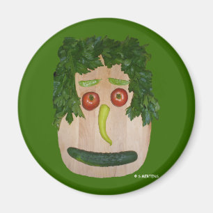 Veggie Face Magneet