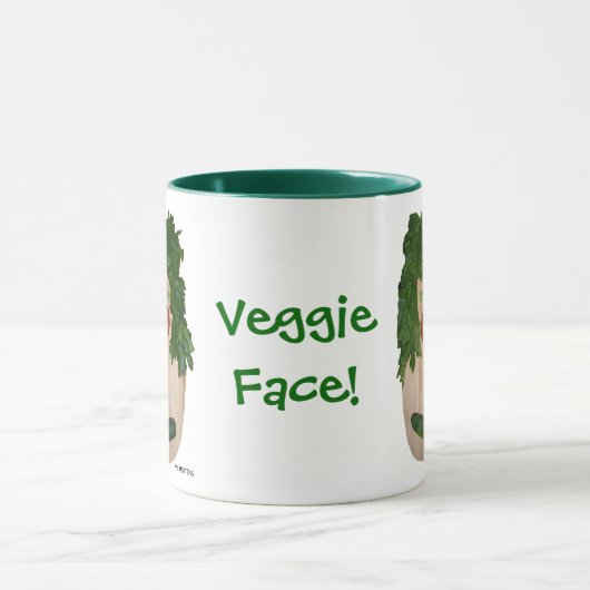 Veggie Face Mok (Midden)