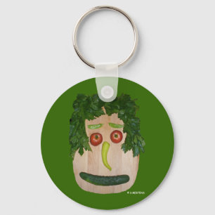 Veggie Face Sleutelhanger